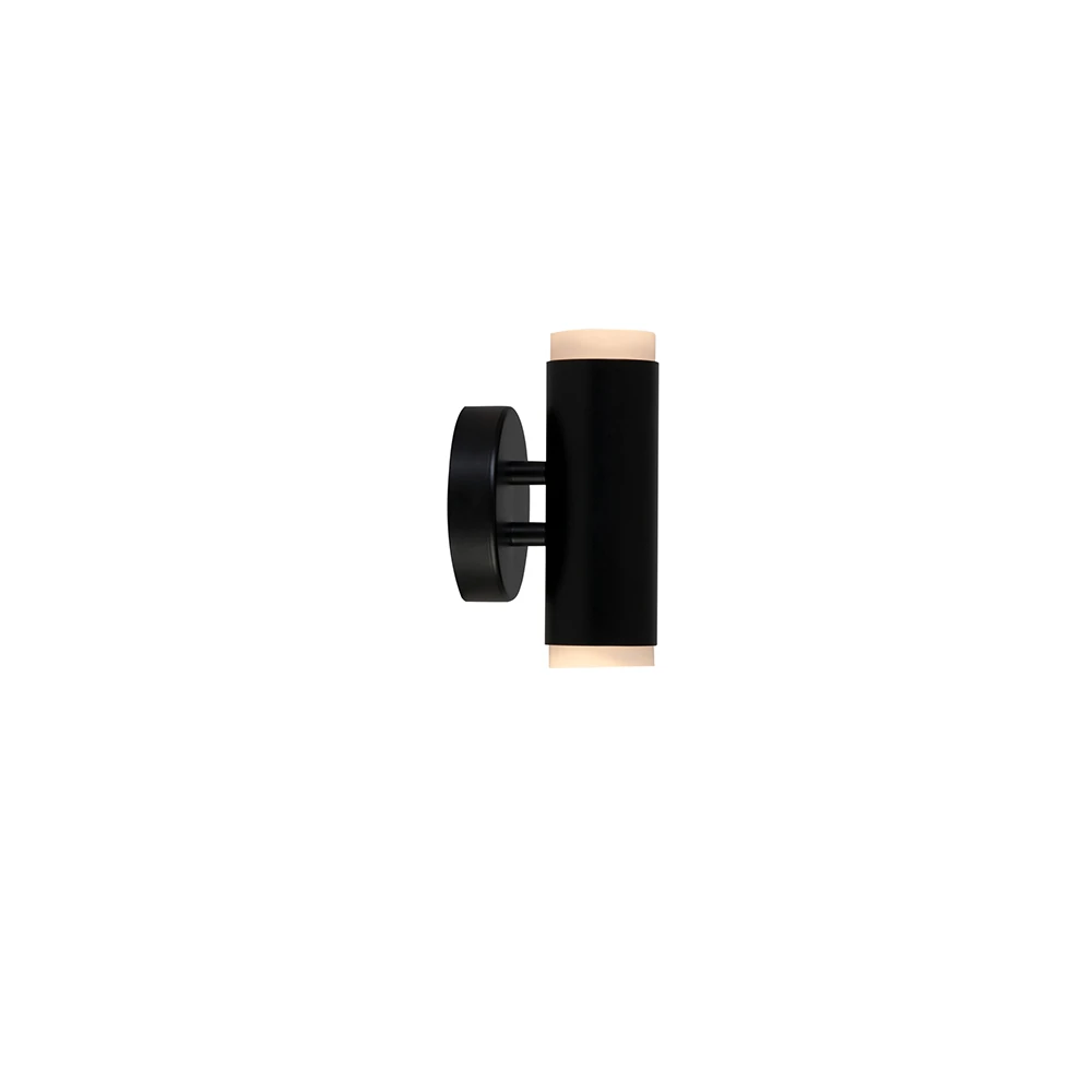 Cato Q Vegglampe Matt Svart Opp & Ned Belid Collar Pendel Ø42 Terracotta Light Matt GUBI